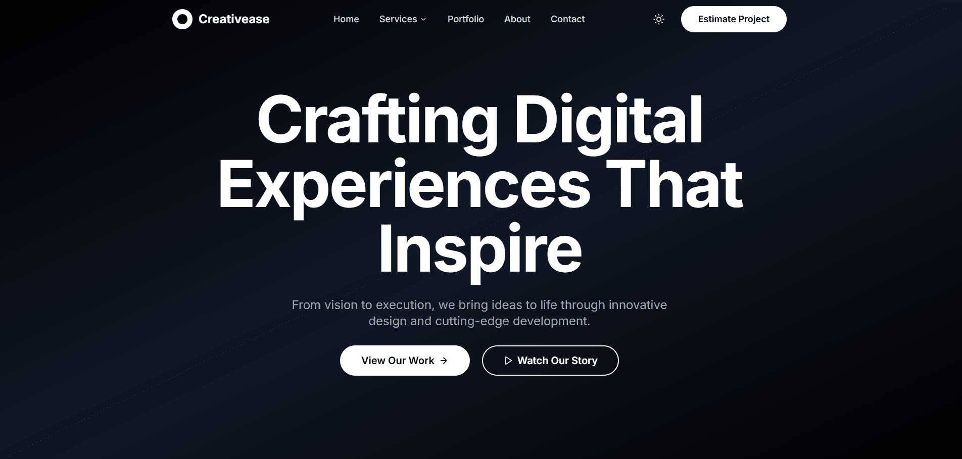 CreativeEase — Agency Website