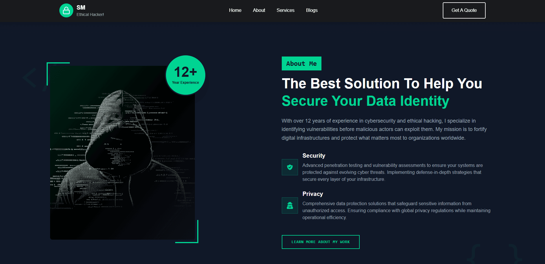 Cyber Hacker Portfolio